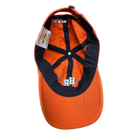 Hard Rock Cafe Boston Orange Adjustable Cap By The Game - Picture 6 of 6